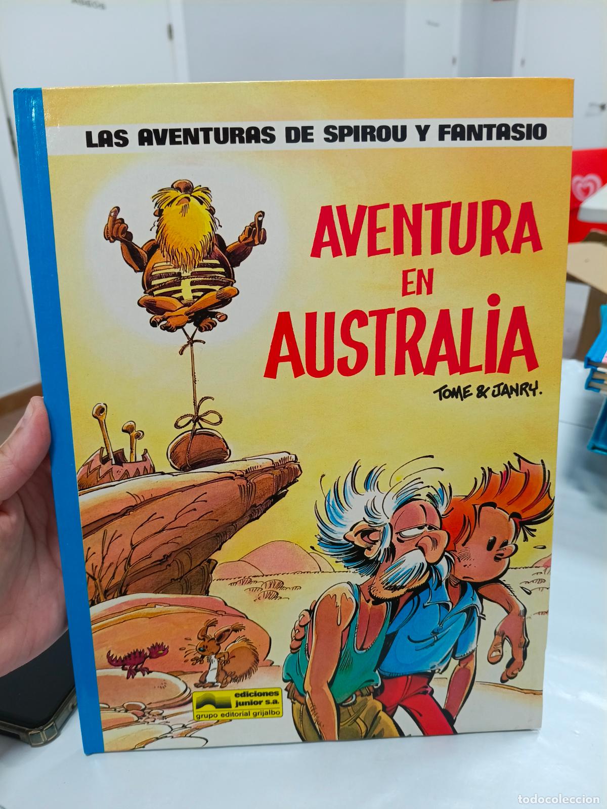C&oacute;mics: Spirou y Fantasio num.20 Aventura en Australia,Grijalbo 1989