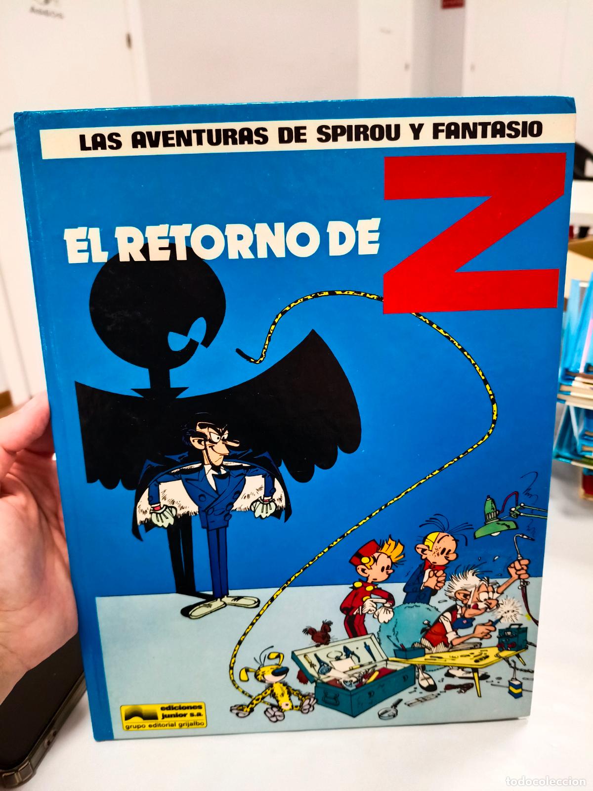 C&oacute;mics: LAS AVENTURAS DE SPIROU Y FANTASIO N&ordm; 18 EL RETORNO DE Z - GRIJALBO