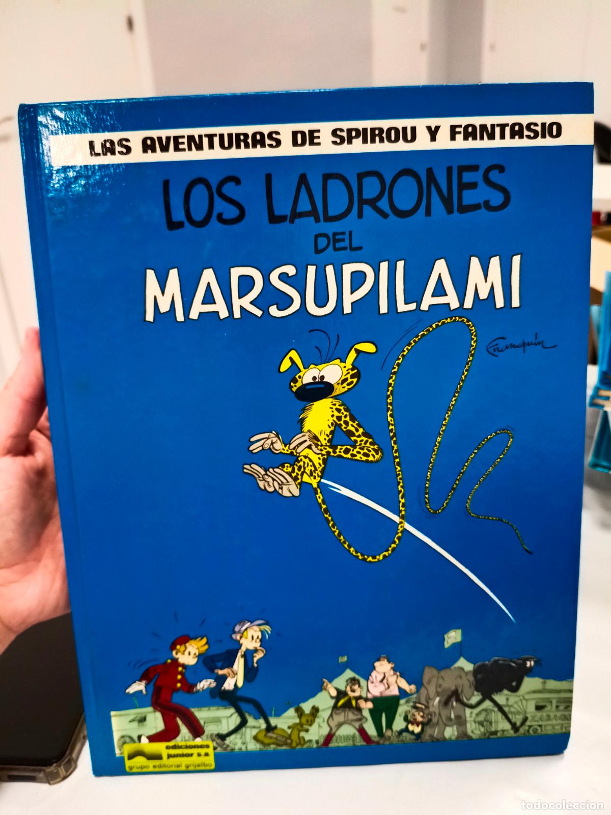 C&oacute;mics: LOS LADRONES DEL MARSUPILAMI , SPIROU Y FANTASIO