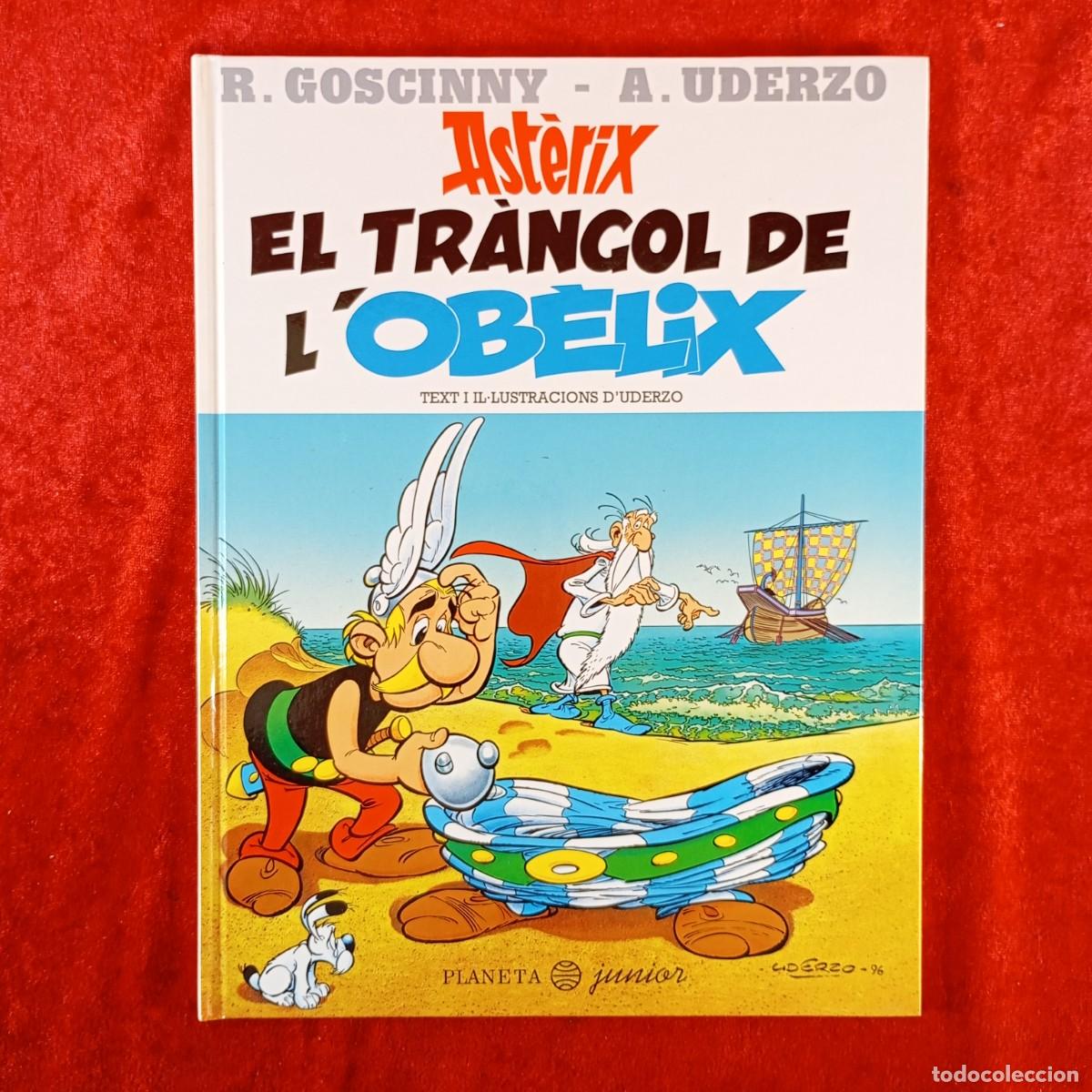 C&oacute;mics: AST&Egrave;RIX - EL TR&Agrave;NGOL DE L'OB&Egrave;LIX - UDERZO, GOSCINNY - EDITORIAL PLANETA - 1996 / 1985