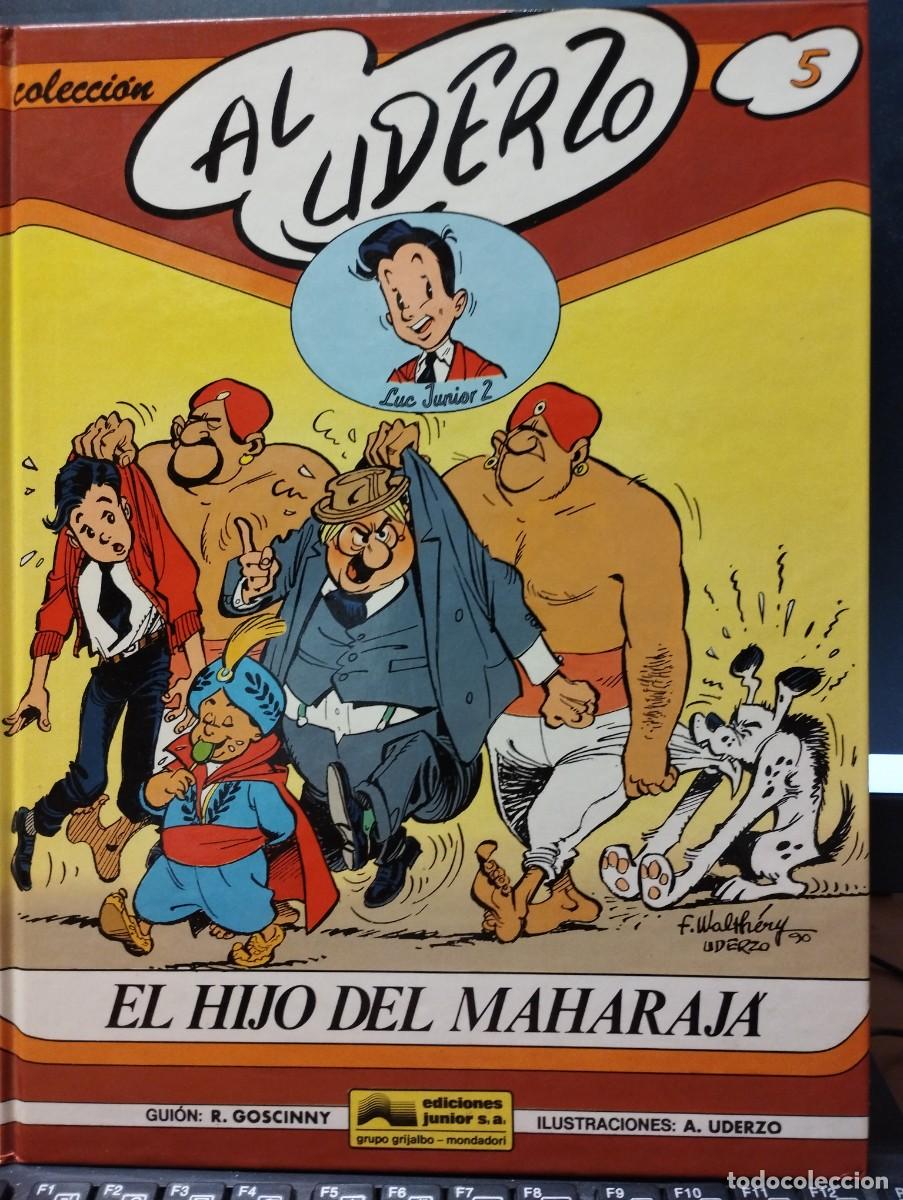 Fumetti: AL UDERZO n. 5 / El hijo del maharaj&aacute; / JUNIOR GRIJALBO / 1990