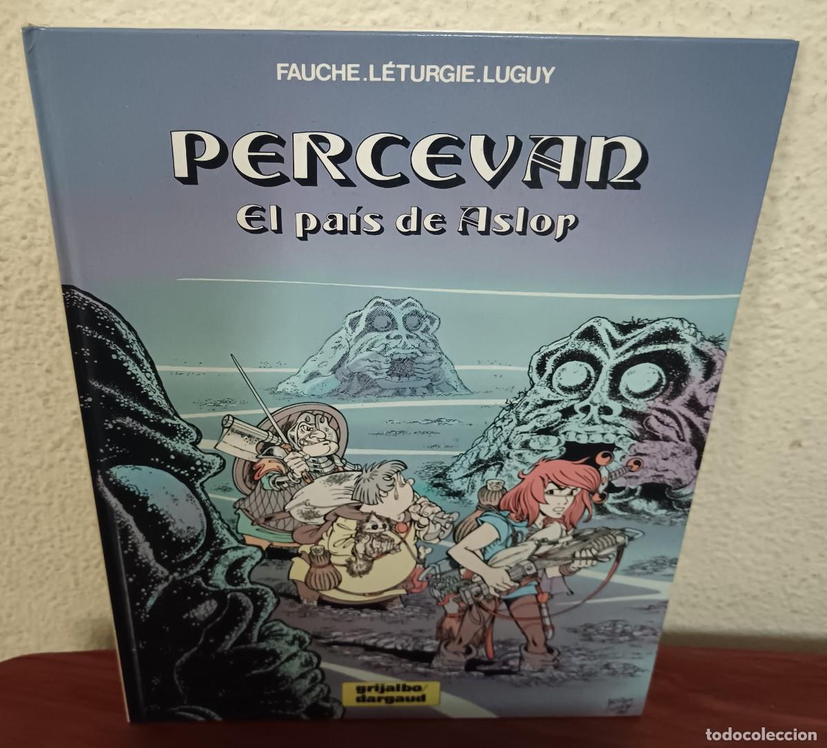 C&oacute;mics: PERCEVAN N&ordm; 4 EL PA&Iacute;S DE ASLOR FAUCHE L&Eacute;TURGIE LUGUY EDICIONES JUNIOR A&Ntilde;O 1986
