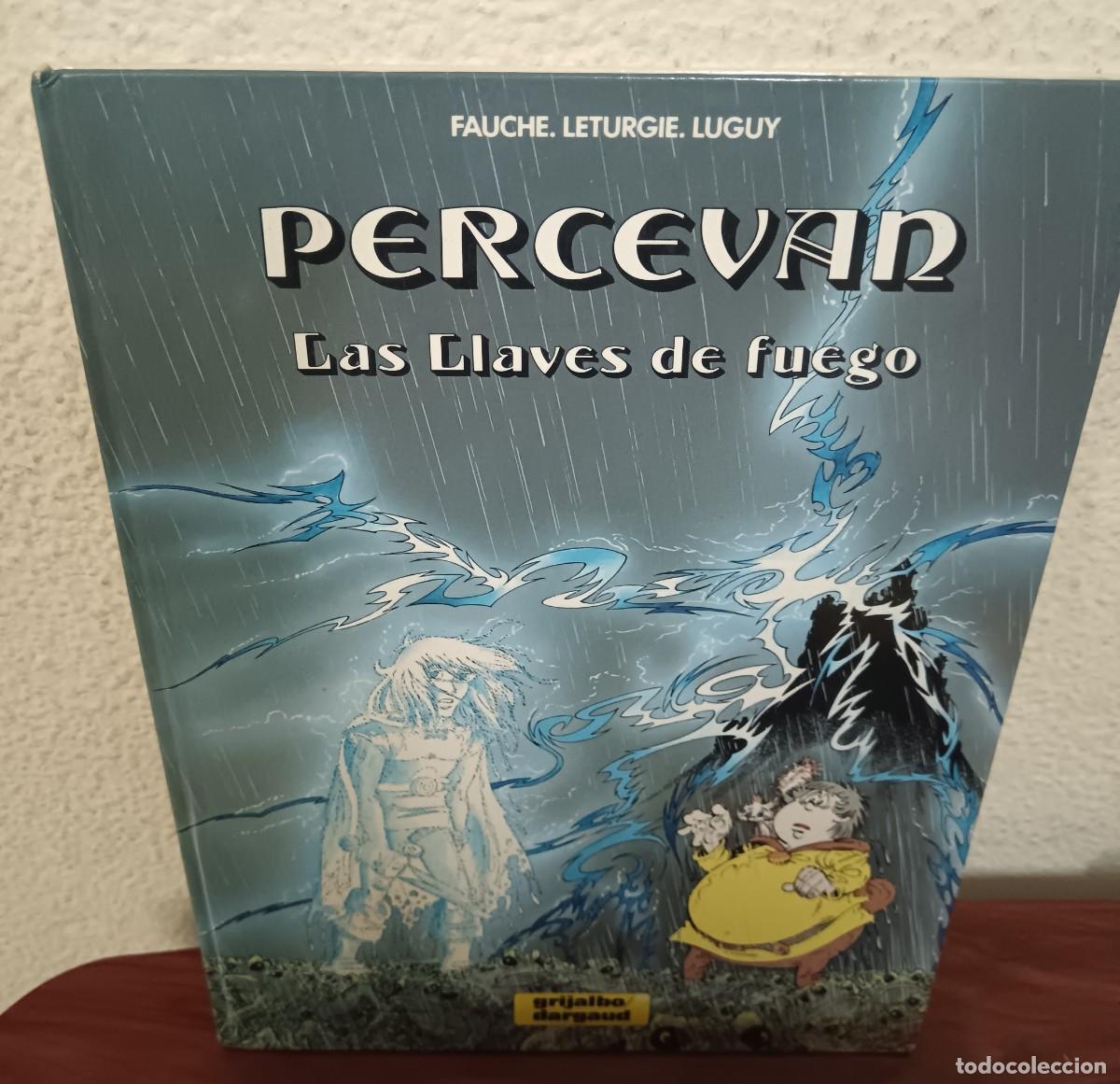 C&oacute;mics: PERCEVAN N&ordm; 6 LAS LLAVES DE FUEGO FAUCHE L&Eacute;TURGIE LUGUY EDICIONES JUNIOR A&Ntilde;O 1988