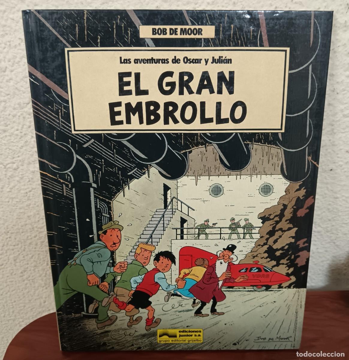 C&oacute;mics: LAS AVENTURAS DE OSCAR Y JULI&Aacute;N N&ordm; 1 EL GRAN EMBROLLO BOB DE MOOR EDICIONES JUNIOR A&Ntilde;O 1988