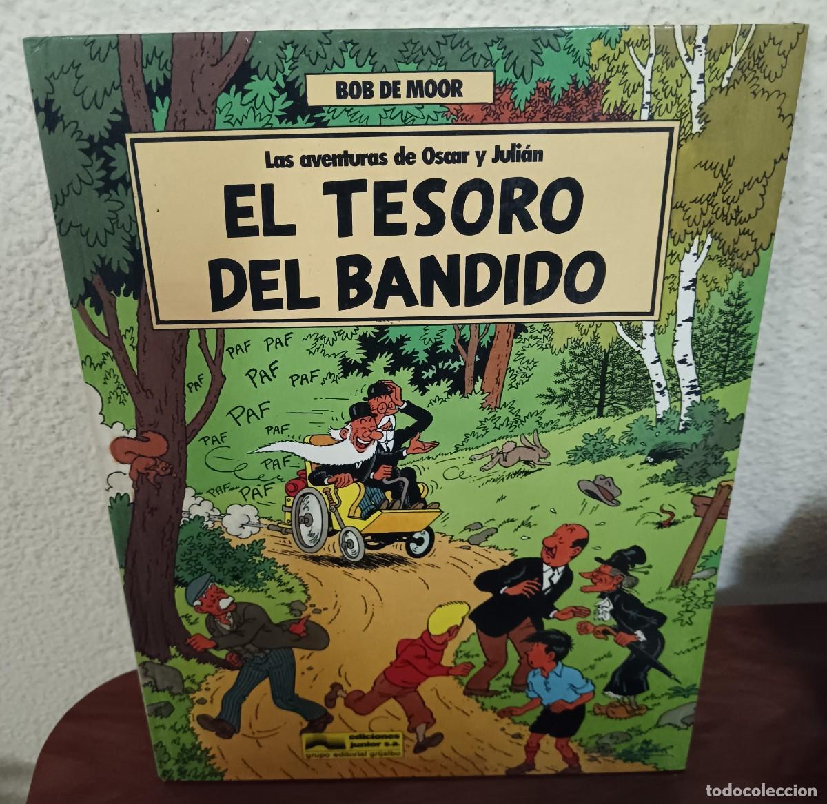 C&oacute;mics: LAS AVENTURAS DE OSCAR Y JULI&Aacute;N N&ordm; 2 EL TESORO DEL BANDIDO BOB DE MOOR EDICIONES JUNIOR A&Ntilde;O 1988