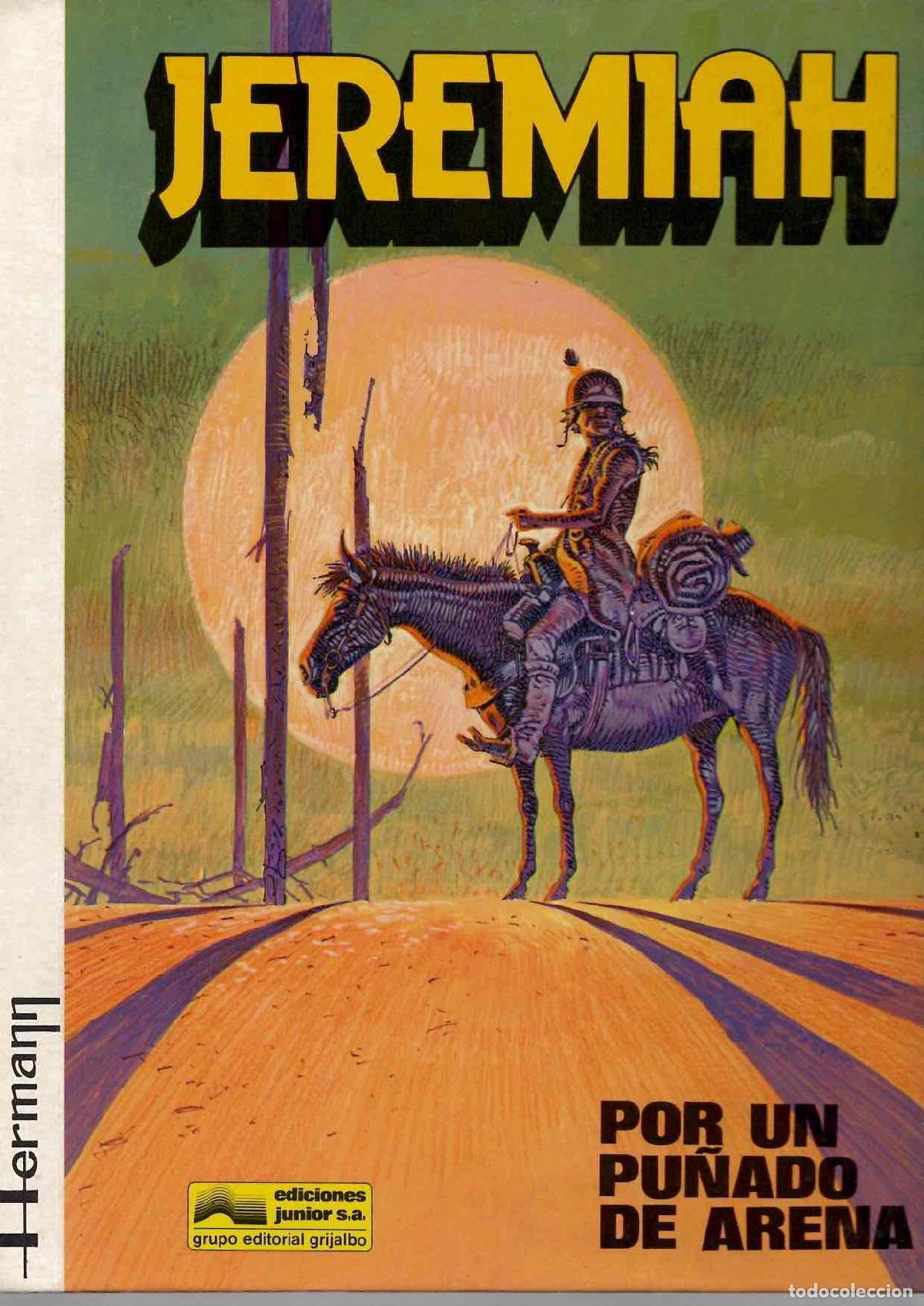 C&oacute;mics: JEREMIAH 2 POR UN PU&Ntilde;ADO DE ARENA. HERMANN. GRIJALBO, 1980