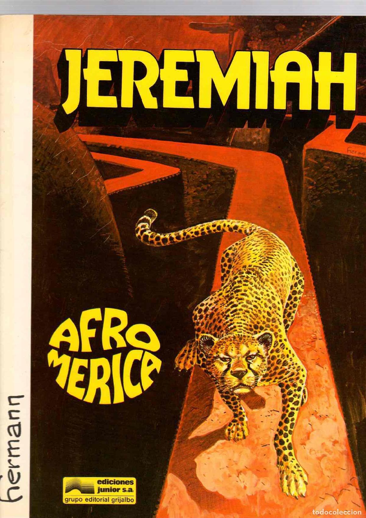 C&oacute;mics: JEREMIAH 7 AFROMERICA. HERMANN. GRIJALBO, 1984