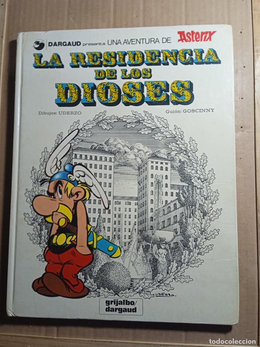 C&oacute;mics: COMIC DE ASTERIX EN LA RESIDENCIA DE LOS DIOSES DEL A&Ntilde;O 1983
