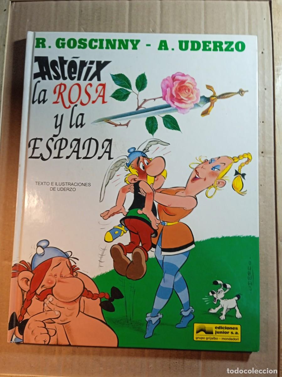 C&oacute;mics: COMIC DE ASTERIX EN LA ROSA Y LA ESPADA DEL A&Ntilde;O 1991 - Foto 1