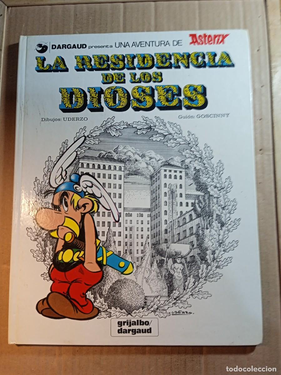 C&oacute;mics: COMIC DE ASTERIX EN LA RESIDENCIA DE LOS DIOSES DEL A&Ntilde;O 1981