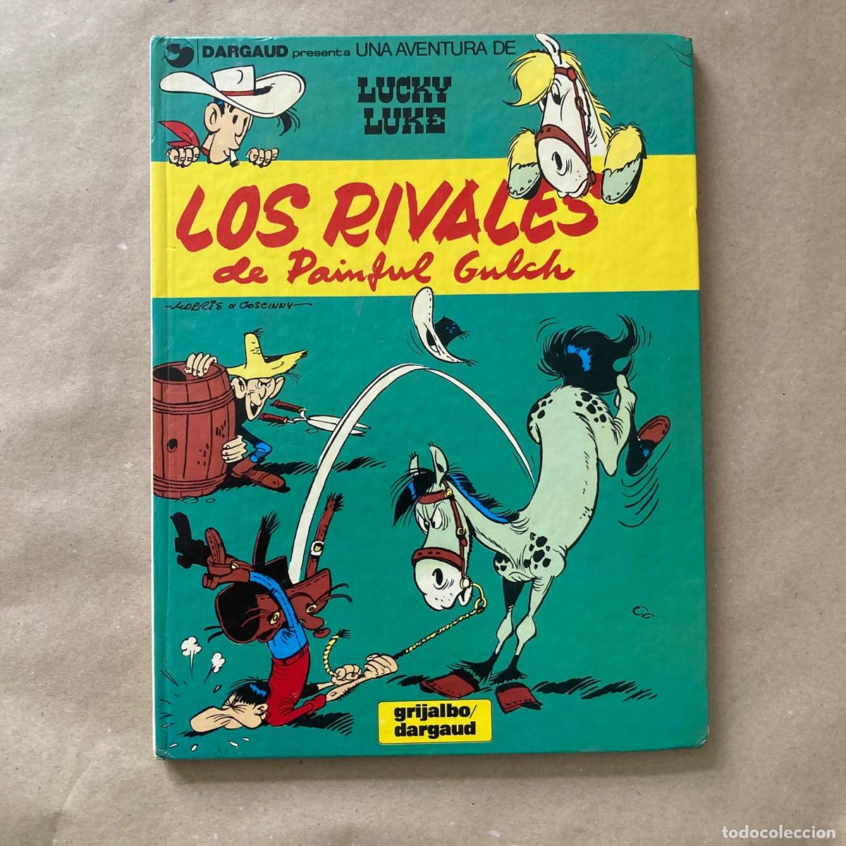 C&oacute;mics: COMIC LUCKY LUKE, LOS RIVALES DE PAINFUL GULCH, GRIJALBO DARGAUD
