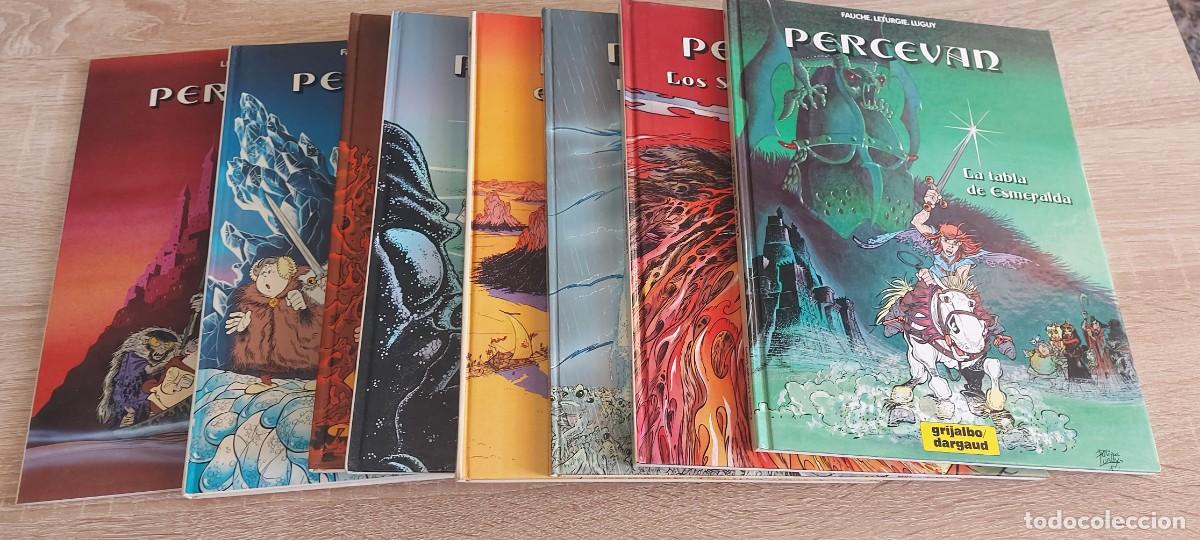 C&oacute;mics: 8 comics PERCEVAN Leturgie Luguy 1 2 3 4 5 6 7 8 Junior Grijalbo