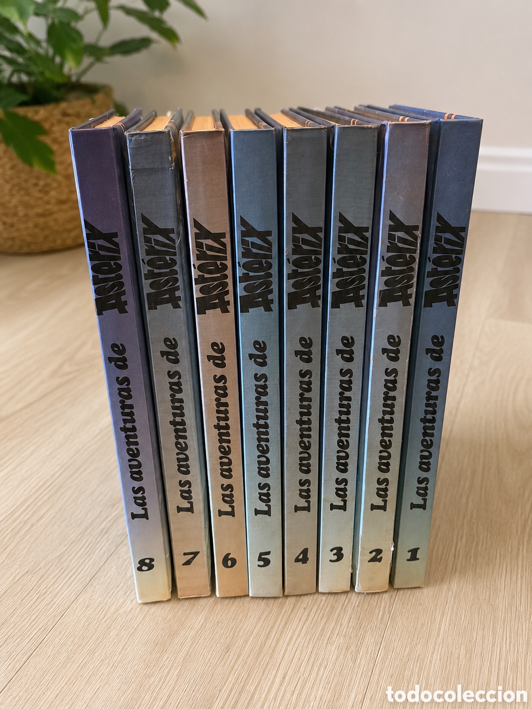 C&oacute;mics: Colecci&oacute;n completa Las aventuras de Ast&eacute;rix, 8 tomos, Grijalbo Dargaud, Tapa dura