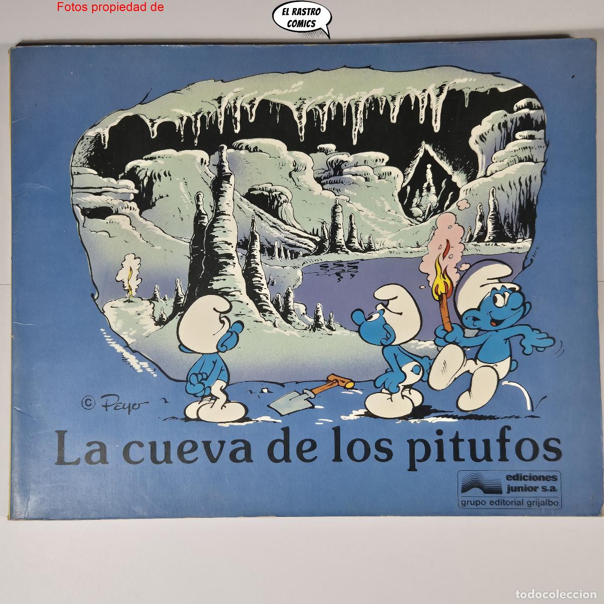 C&oacute;mics: La cueva de los Pitufos, ed Grijalbo 1982