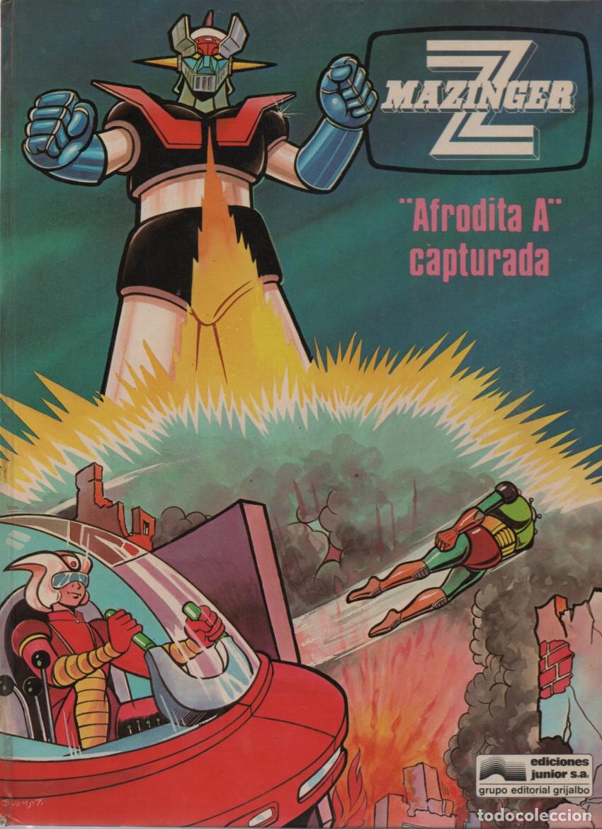 C&oacute;mics: MAZINGER Z, N&ordm; 3. AFRODITA A, CAPTURADA. EDICIONES JUNIOR, 1978