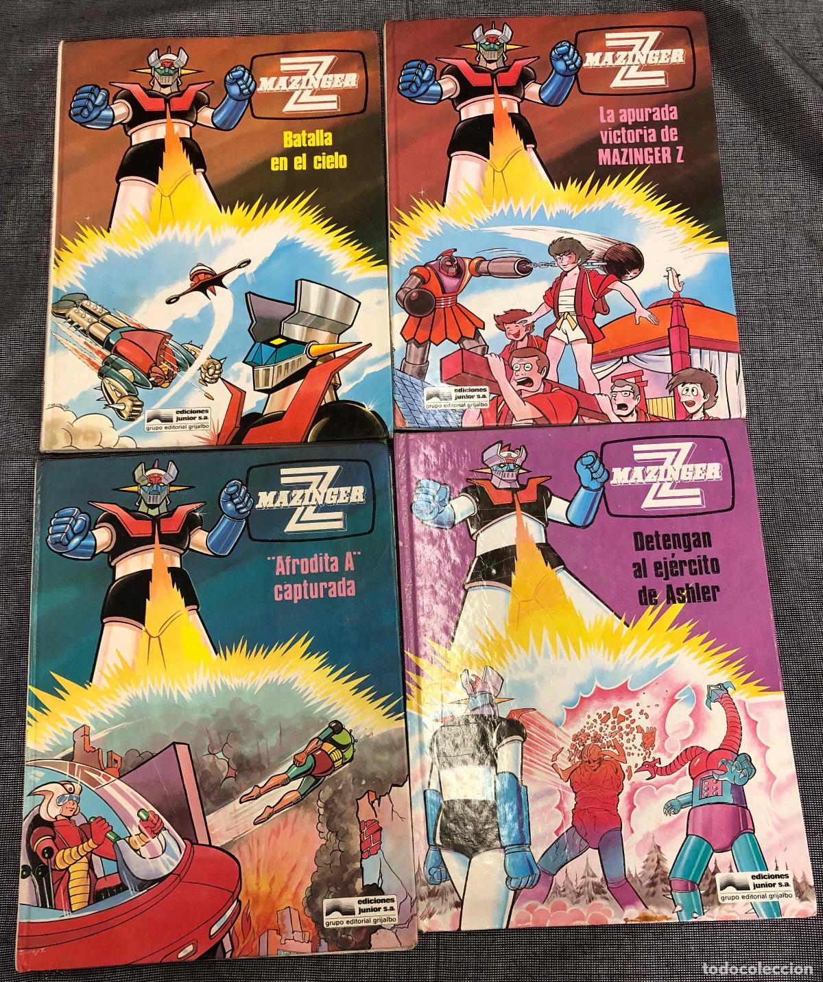 C&oacute;mics: MAZINGER Z N&ordm; 2, 3, 4 Y 6. EDICIONES JUNIOR 1978