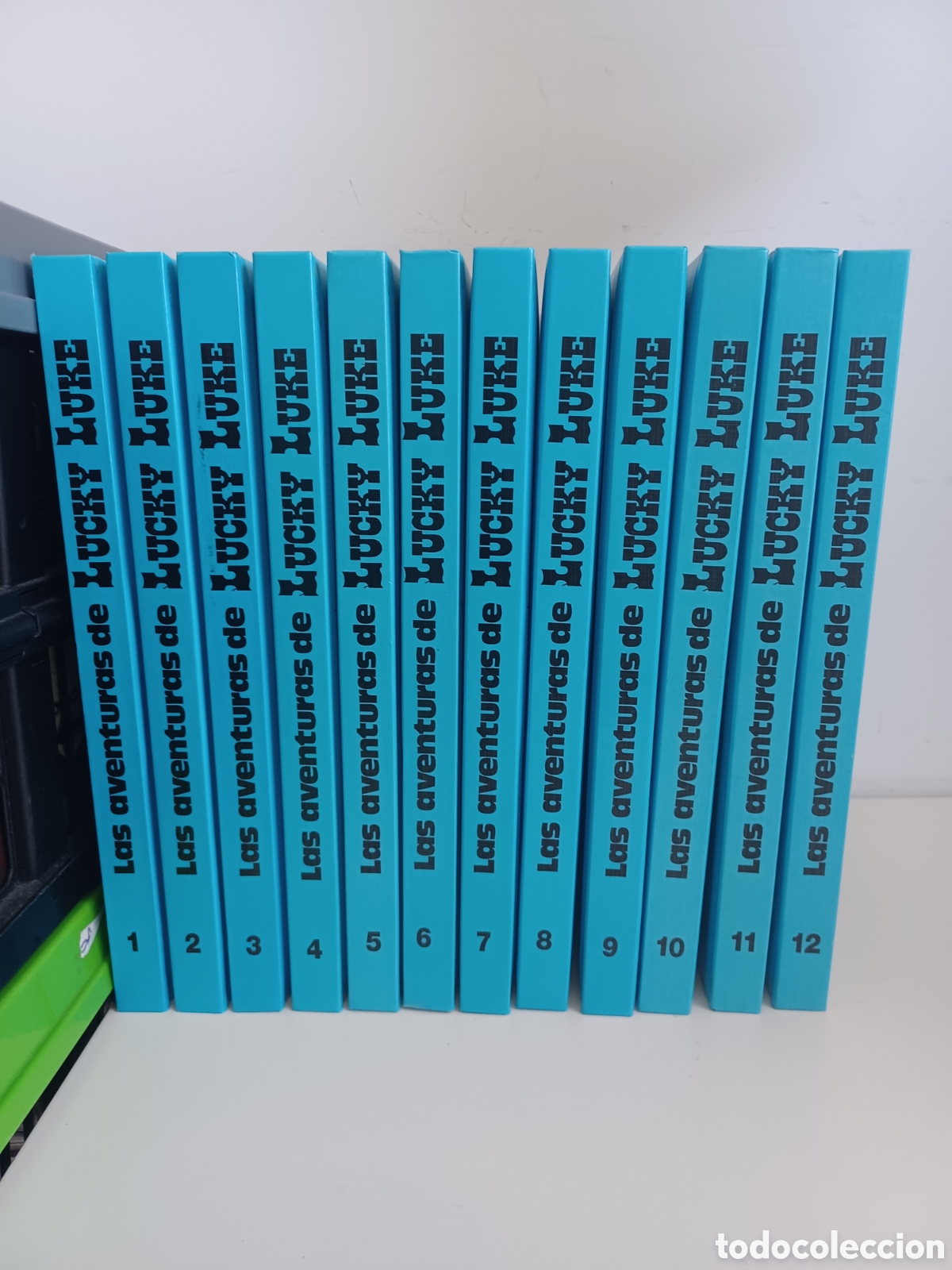 C&oacute;mics: Las aventuras de Lucky Luke. Colecci&oacute;n completa 12 tomos/ Morris/ Grijalbo Dargaud/ COMO NUEVOS