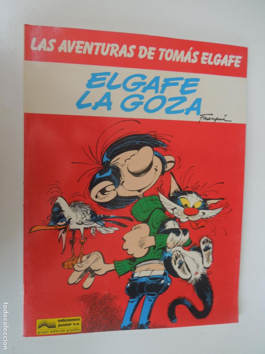 C&oacute;mics: LAS AVENTURAS DE TOMAS EL GAFE -N&ordm; 4 EL GAFE LA GOZA (FRANQUIN) GRIJALBO- 1985
