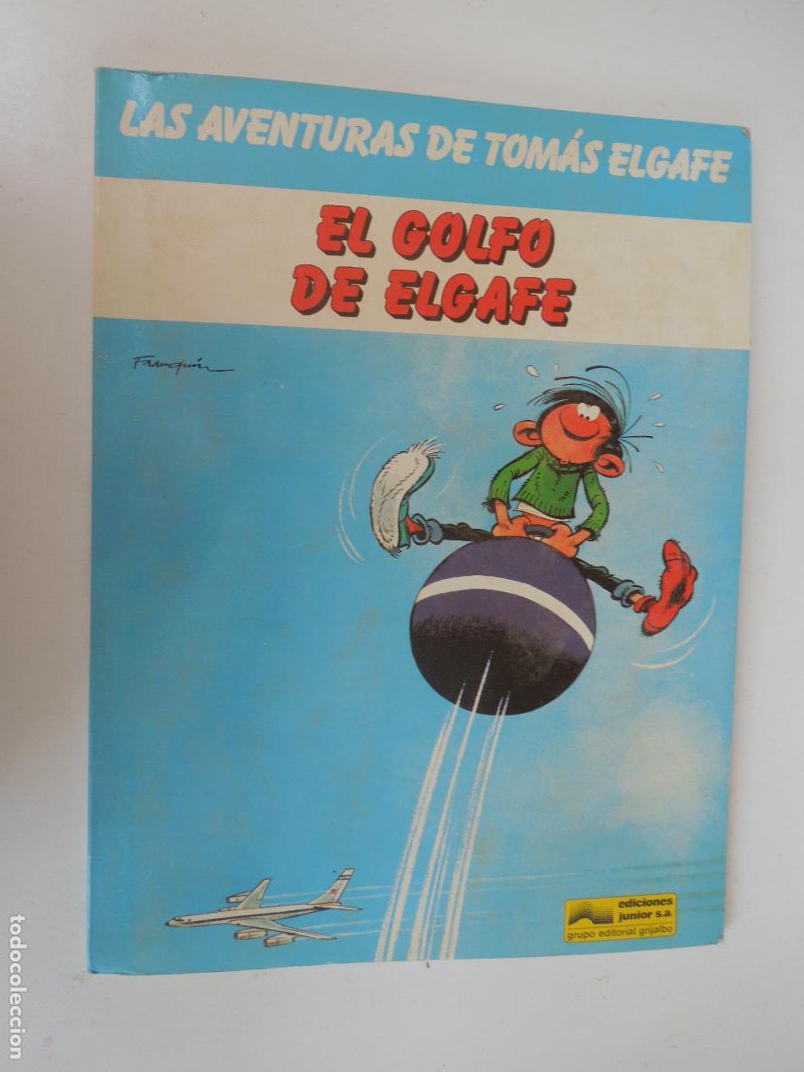 C&oacute;mics: LAS AVENTURAS DE TOMAS EL GAFE -N&ordm; 2 - EL GOLFO DE ELGAFE (FRANQUIN) GRIJALBO- 1984