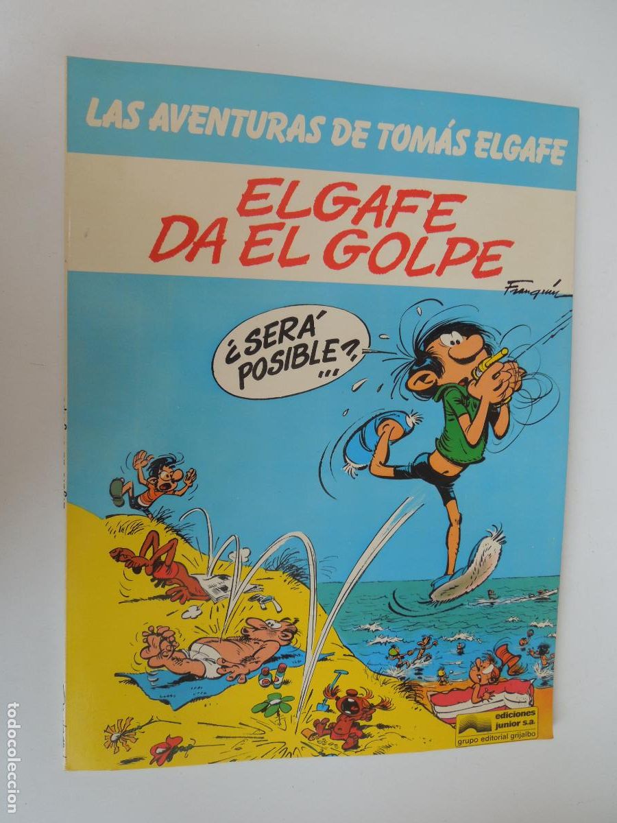 C&oacute;mics: LAS AVENTURAS DE TOMAS EL GAFE -N&ordm; 3 - ELGAFE DA EL EL GOLPE (FRANQUIN) GRIJALBO- 1984
