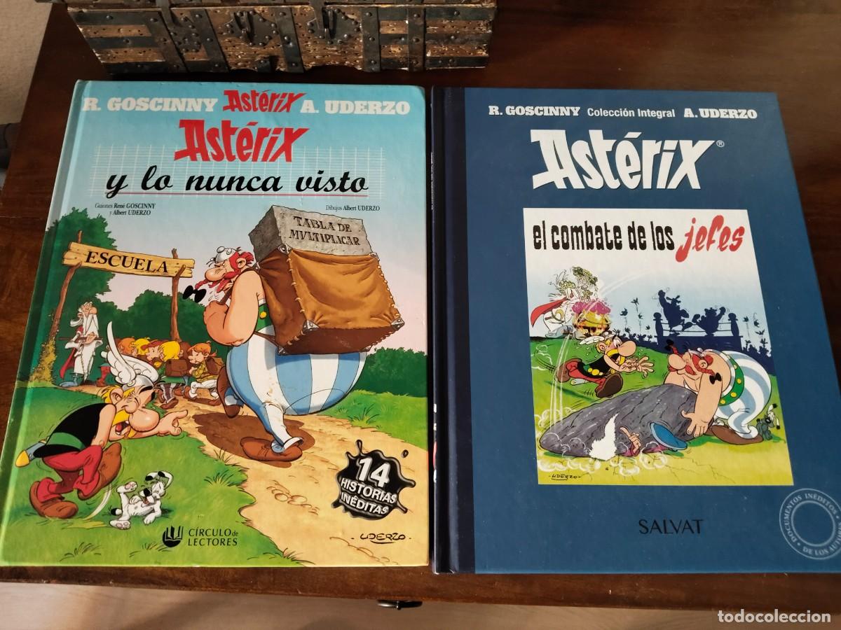 C&oacute;mics: Ast&eacute;rix 6 lo nunca visto y El Combate de los Jefes Colecci&oacute;n Integral.