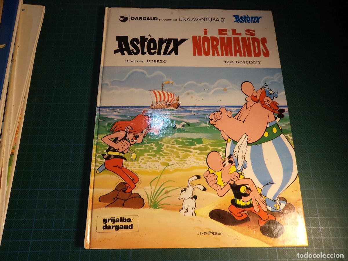 C&oacute;mics: Asterix i els normands. Grijalbo. En catalan.