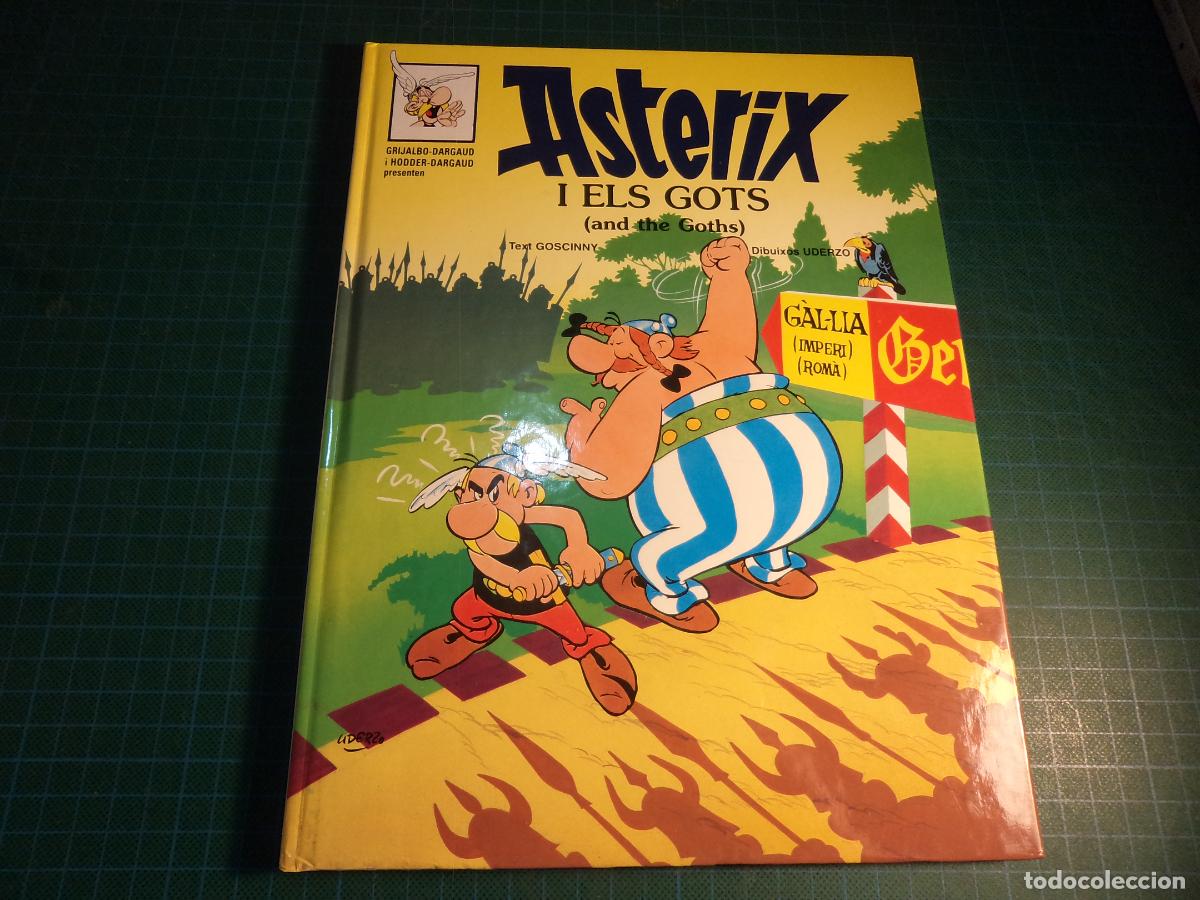 C&oacute;mics: Asterix i els gots. (And the goths). Grijalbo. En catal&aacute;n e ingles.