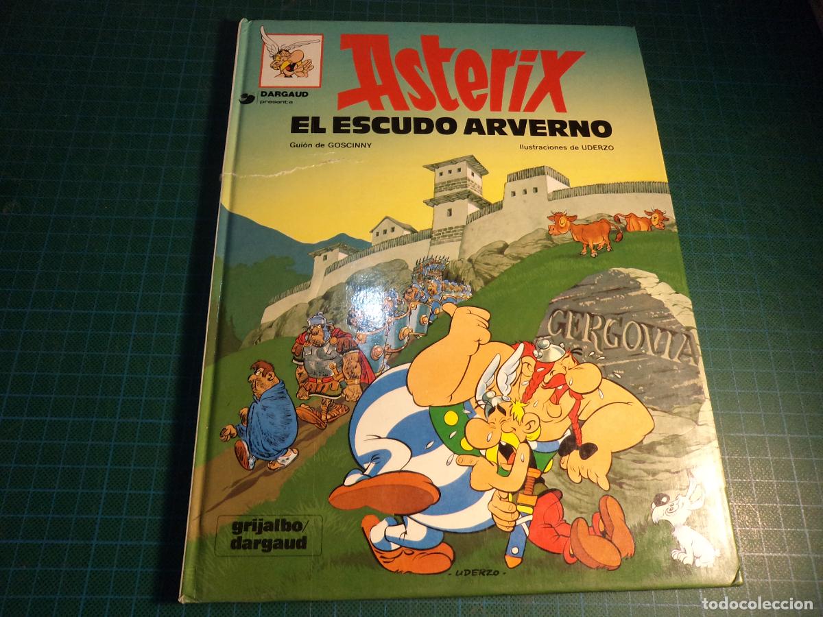C&oacute;mics: Asterix. El escudo arverno. Grijalbo.