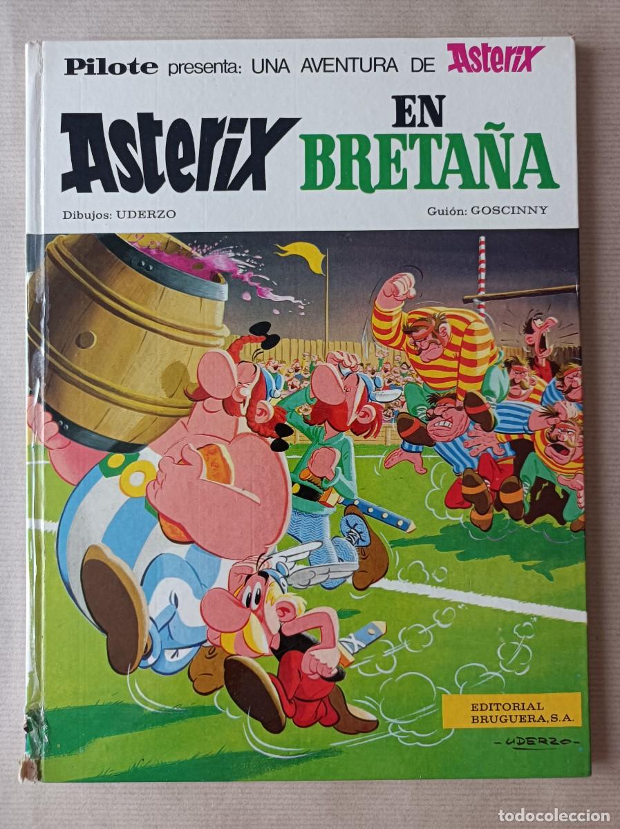 C&oacute;mics: ASTERIX EN BRETE&Ntilde;A PILOTE EDITORIAL BRUGUERA PRIMERA EDICI&Oacute;N