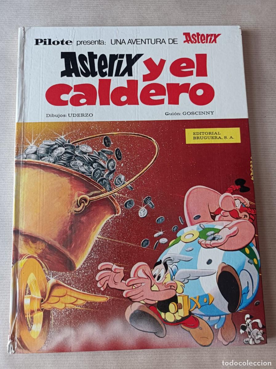 C&oacute;mics: ASTERIX Y EL CALDERO PILOTE EDITORIAL BRUGUERA PRIMERA EDICI&Oacute;N