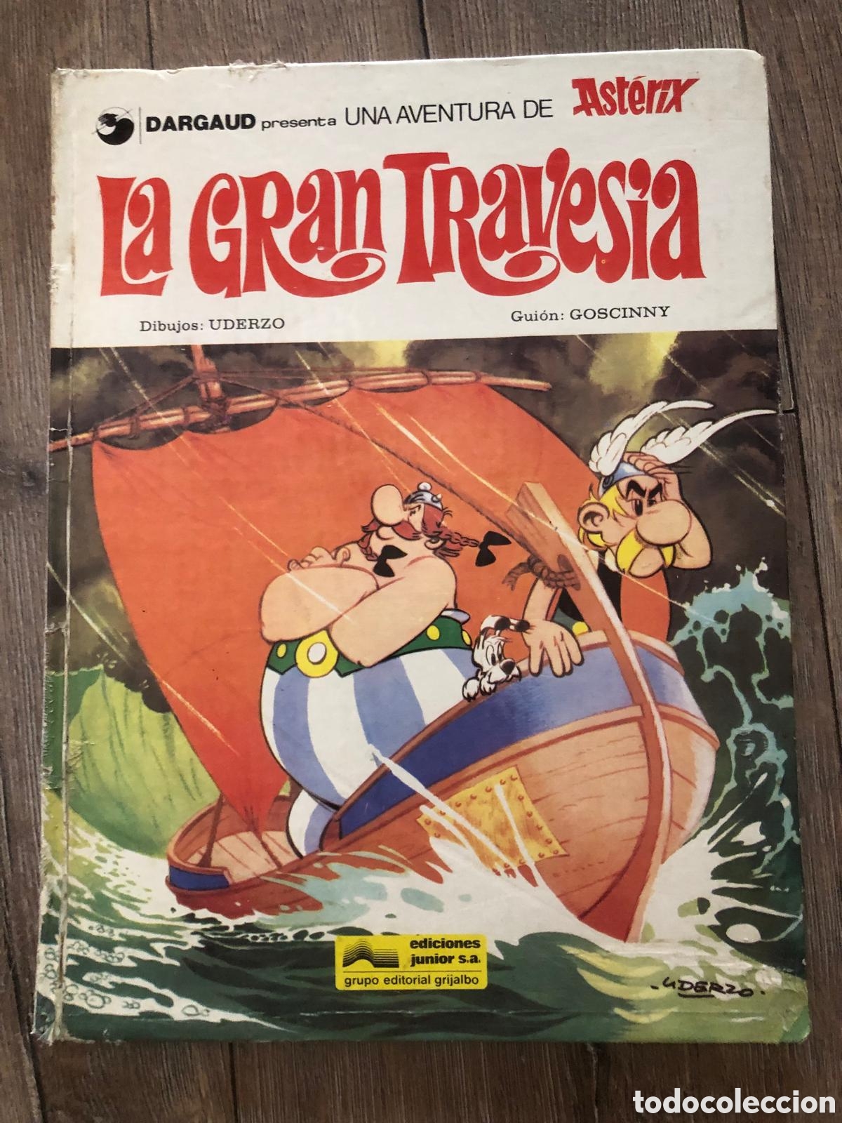 C&oacute;mics: La gran traves&iacute;a ( una aventura de Ast&eacute;rix )