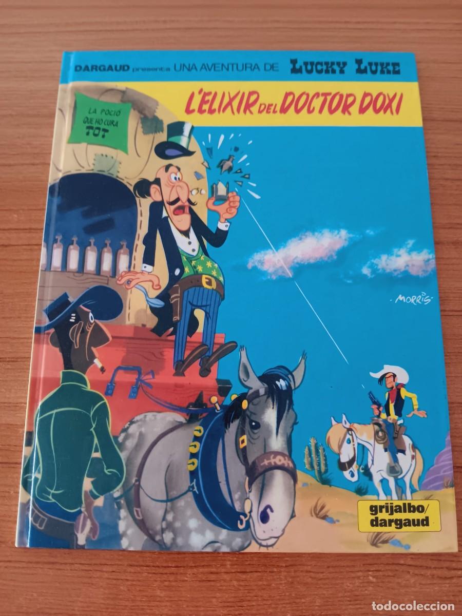 C&oacute;mics: UNA AVENTURA DE LUCKY LUKE - L`ELIXIR DEL DOCTOR DOXI - N. 43 - CATALA