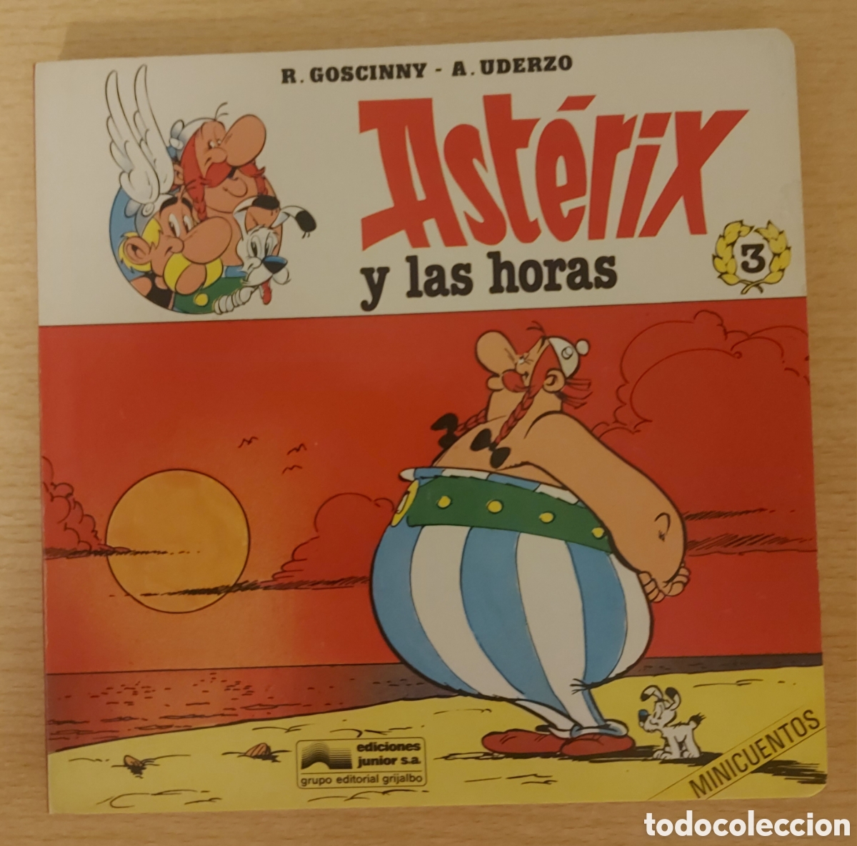 C&oacute;mics: Ast&eacute;rix y las horas m&iacute;ni cuento n&uacute;mero 3