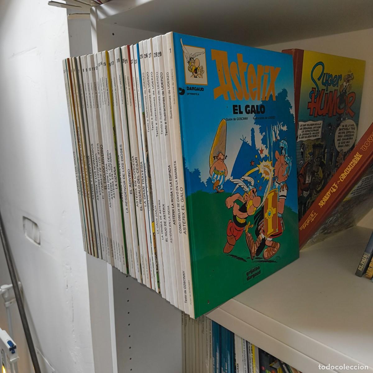 C&oacute;mics: Colecci&oacute;n completa Ast&eacute;rix 30 tomos tapa dura Grijalbo