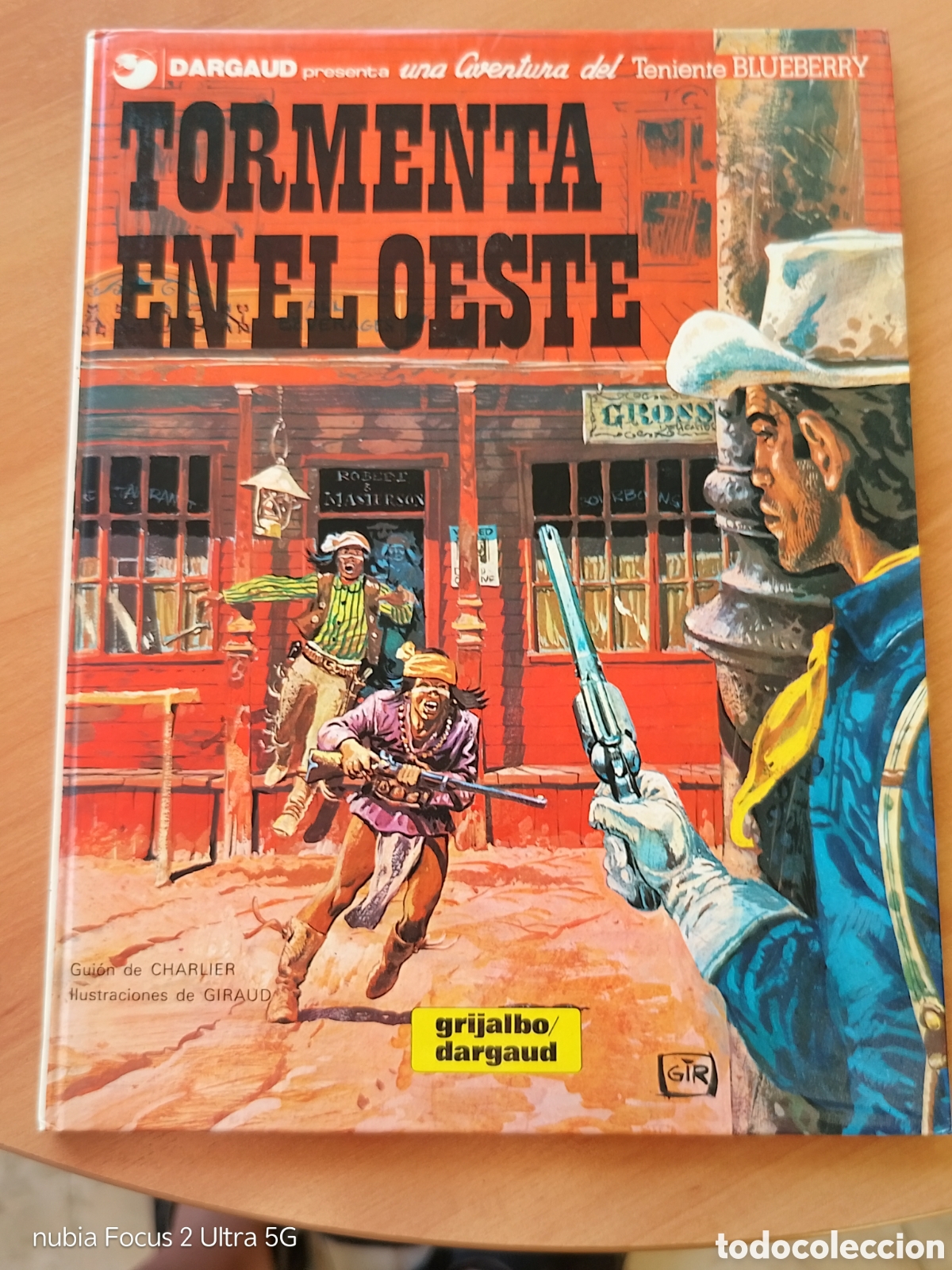 C&oacute;mics: Tormenta en el Oeste. Charlier y Guiraud