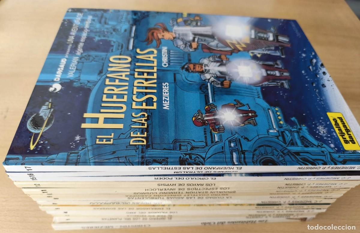 Comics: VALERIAN - JUNIOR / GRIJALBO-DARGAUD / COLECCI&Oacute;N COMPLETA (17 N&Uacute;MEROS + LOS HABITANTES DEL CIELO)