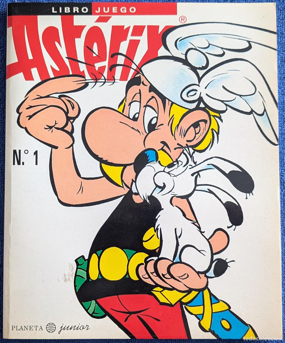C&oacute;mics: Libro Juego n&ordm; 1 - Asterix - Planeta Junior (1996) &iexcl;A estrenar!