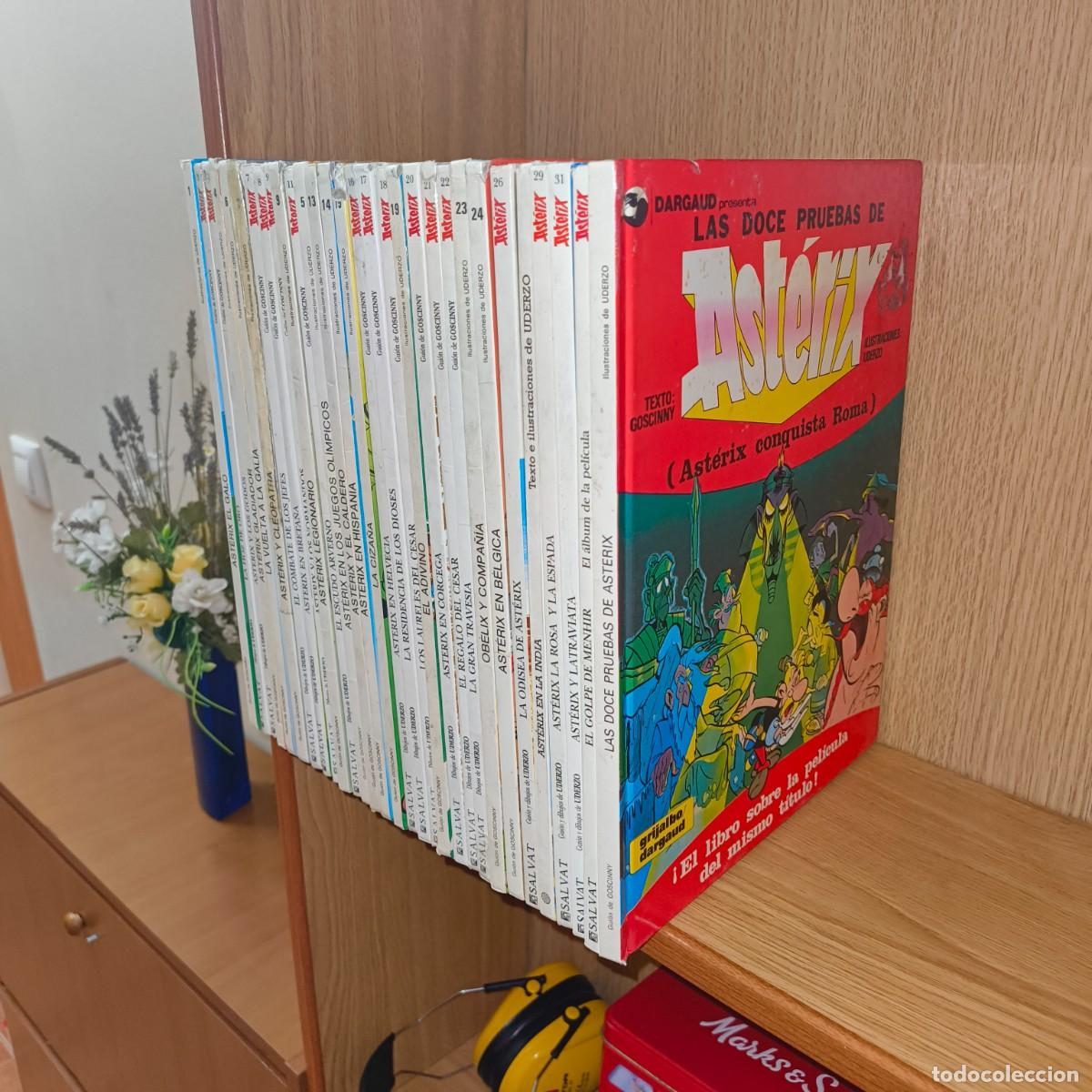 C&oacute;mics: Colecci&oacute;n Ast&eacute;rix y Ob&eacute;lix 30 c&oacute;mics tapa dura