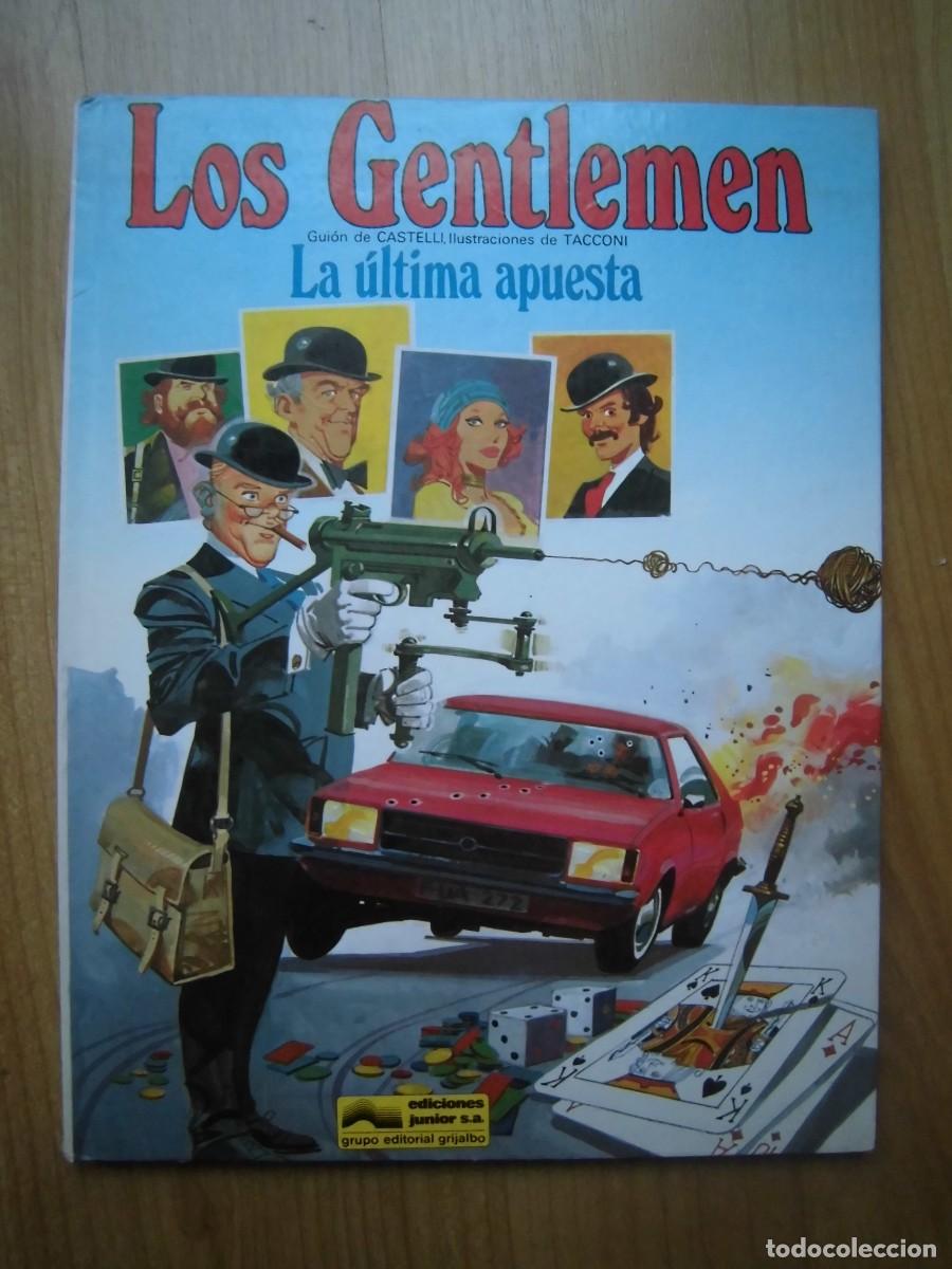 C&oacute;mics: LOS GENTLEMEN LA &Uacute;LTIMA APUESTA GRIJALBO 1981