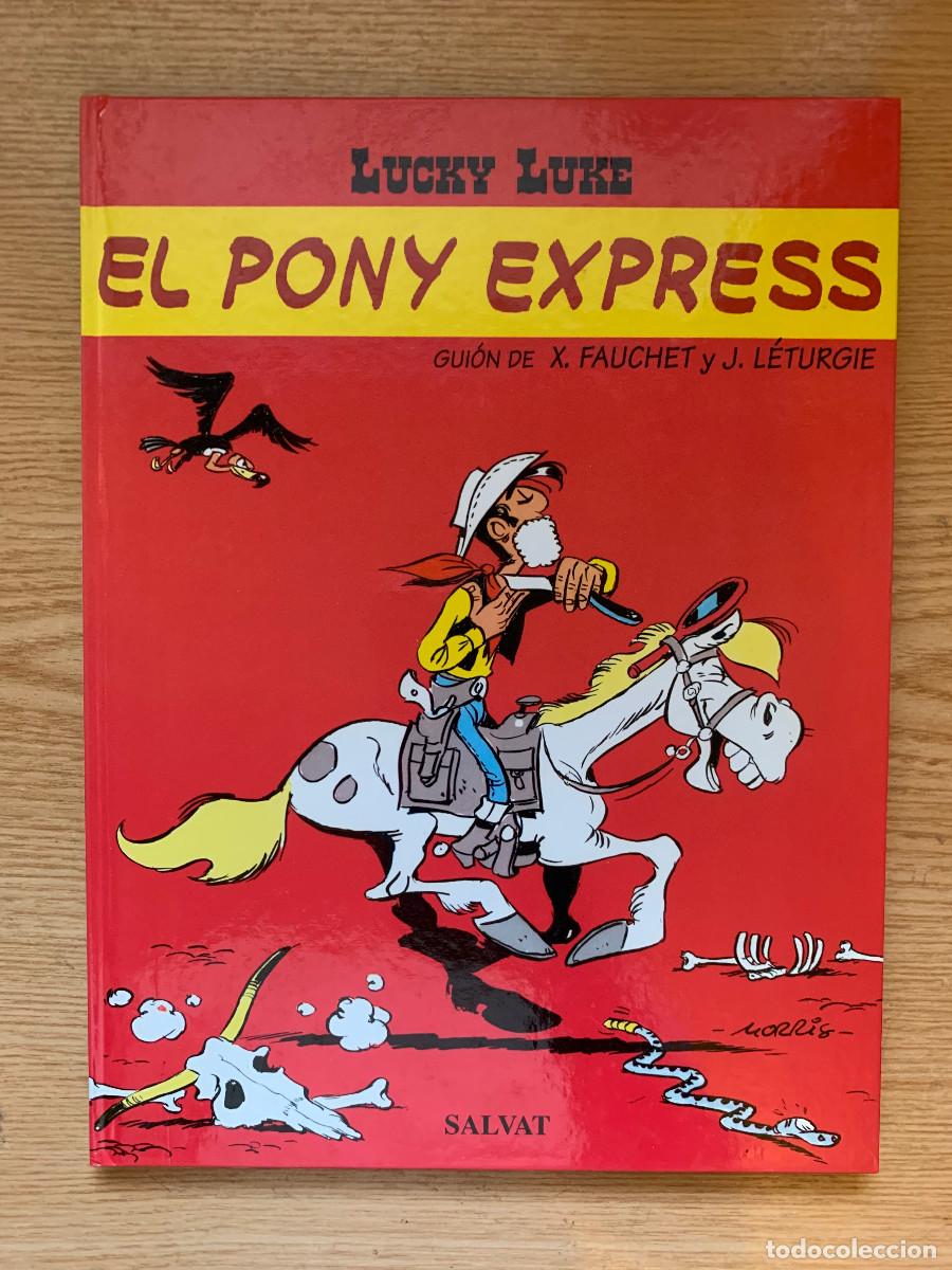 C&oacute;mics: Lucky Luke: El Pony Express - Salvat - Excelente Estado