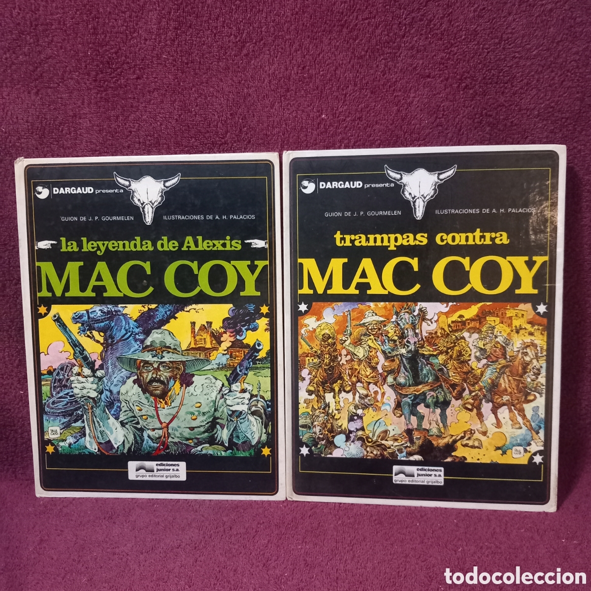 C&oacute;mics: MAC COY/N&deg;1 y 3: LA LEYENDA DE ALEXIS+TRAMPAS CONTRA(DARGAUD/GRIJALBO)1979