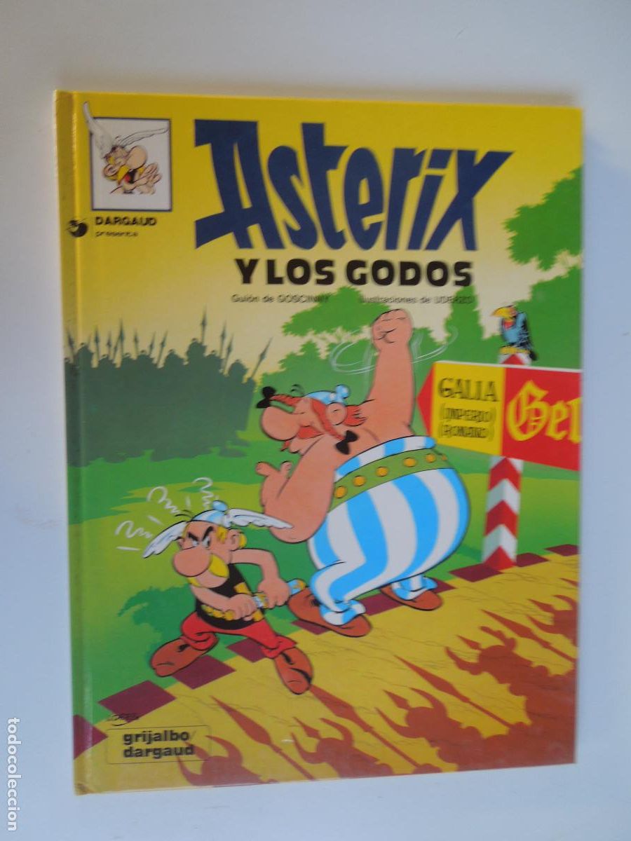 C&oacute;mics: ASTERIX , Y LOS GODOS - GOSCINY - UDERZO - GRIJALBO-1993 BUEN ESTADO - PASTAS DURAS - EDICION ESPE