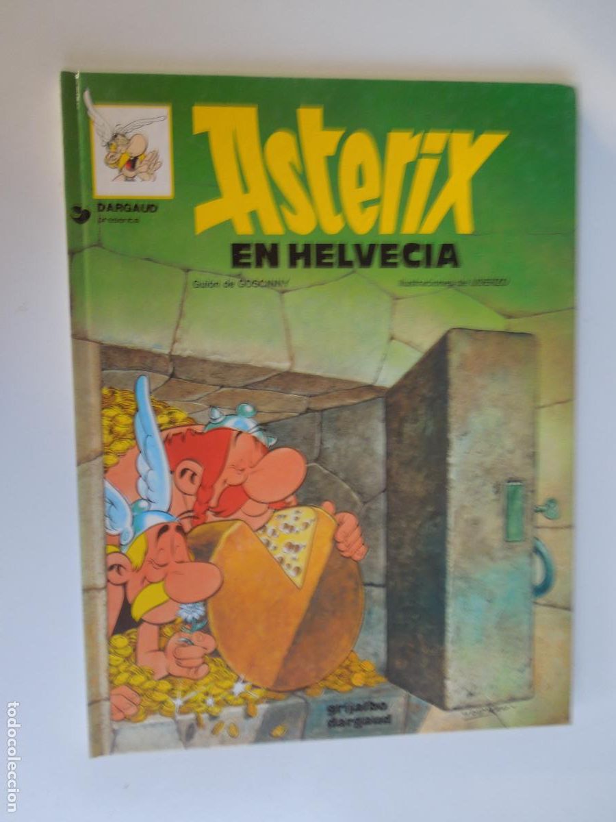 C&oacute;mics: ASTERIX EN HELVECIA - GOSCINY - UDERZO - GRIJALBO-1993 BUEN ESTADO - PASTAS DURAS - EDICION ESPEC