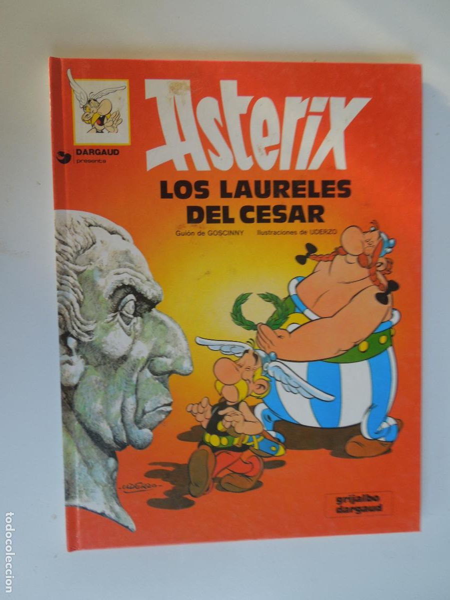 C&oacute;mics: ASTERIX LOS LAURELES DEL CESAR - GOSCINY - UDERZO - GRIJALBO-1993 BUEN ESTADO - PASTAS DURAS - EDI