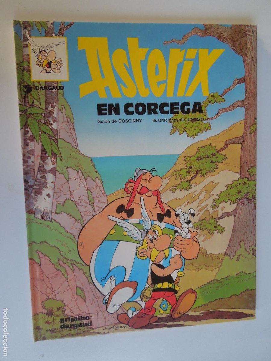 C&oacute;mics: ASTERIX EN C&Oacute;RCEGA - GOSCINY - UDERZO - GRIJALBO-1993 BUEN ESTADO - PASTAS DURAS - EDICION ESPECI