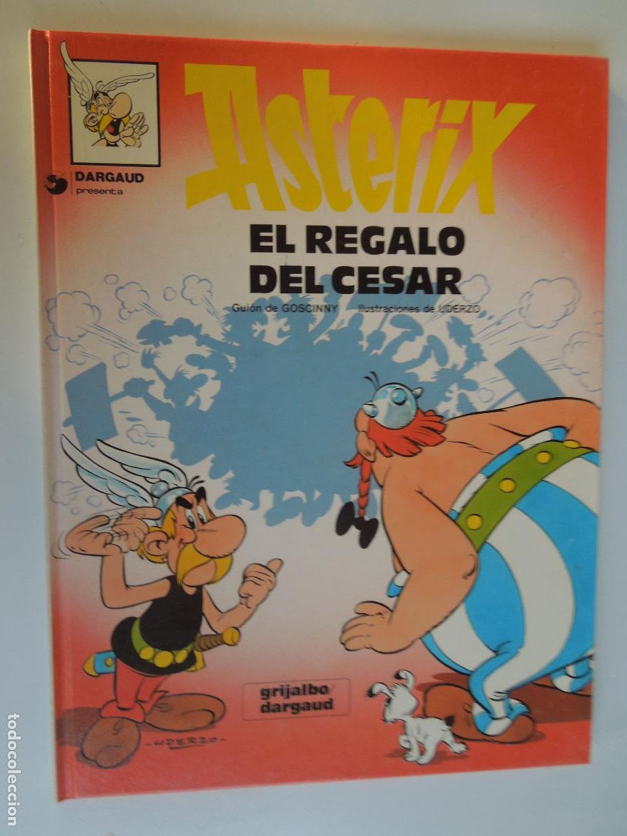 C&oacute;mics: ASTERIX EL REGALO DEL CESAR - GOSCINY - UDERZO - GRIJALBO-1993 BUEN ESTADO - PASTAS DURAS - EDICIO