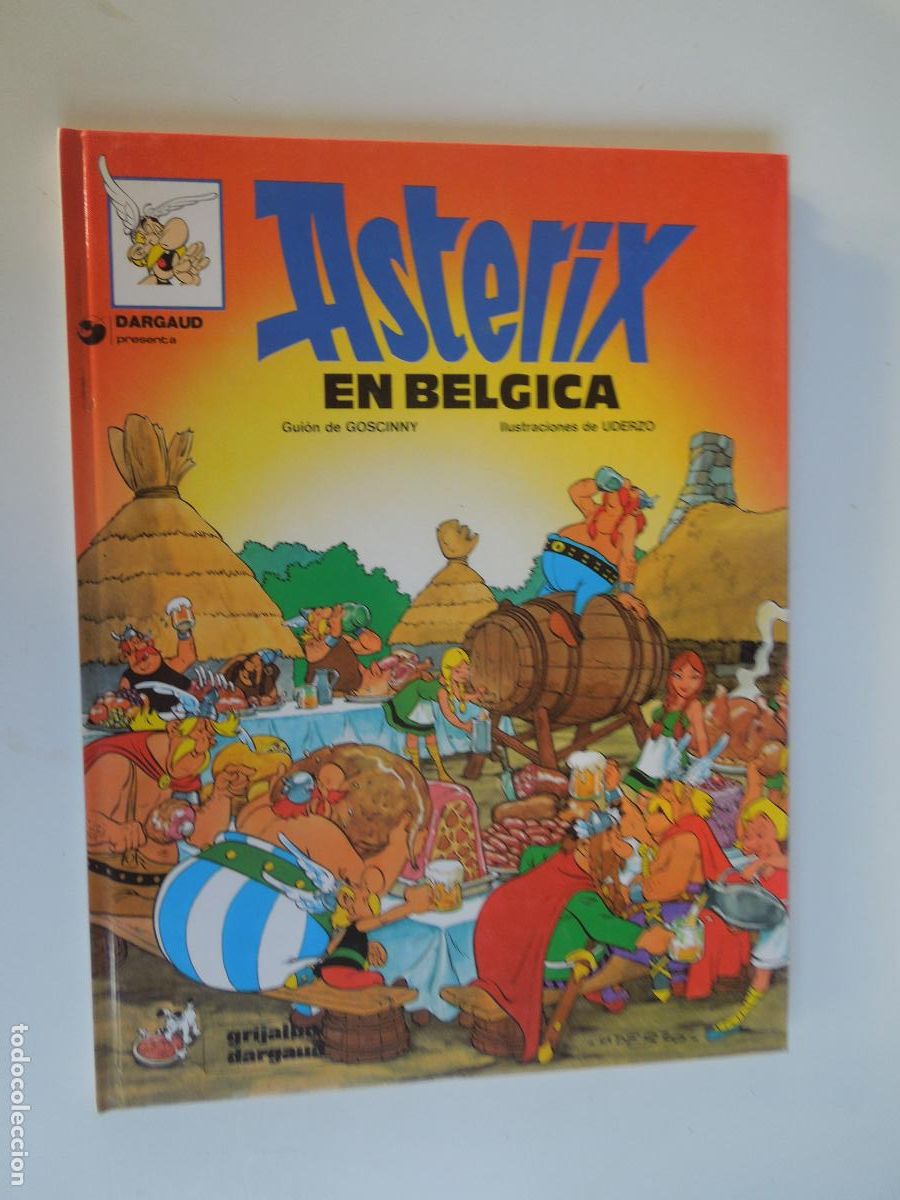C&oacute;mics: ASTERIX , EN BELGICA - GOSCINY - UDERZO - GRIJALBO-1993 BUEN ESTADO - PASTAS DURAS - EDICION ESPECI