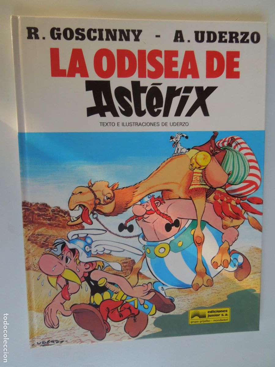C&oacute;mics: ASTERIX , LA ODISEA DE ASTERIX - GOSCINY - UDERZO - GRIJALBO-1993 BUEN ESTADO - PASTAS DURAS - EDI
