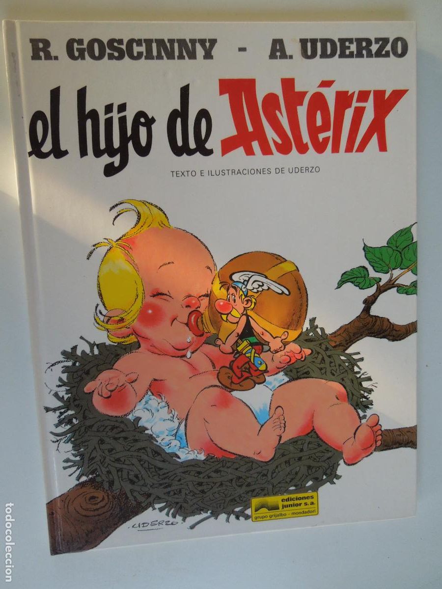 C&oacute;mics: ASTERIX , EL HIJO DE ASTERIX - GOSCINY - UDERZO - GRIJALBO-1993 BUEN ESTADO - PASTAS DURAS - EDICIO