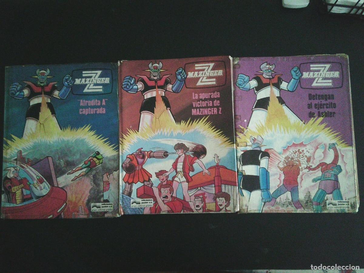 C&oacute;mics: 3 TOMOS DE MAZINGER Z - NUMEROS 2 - 3 Y 4 - EDICIONES GRIJALBO - REGULAR ESTADO -CJ 252
